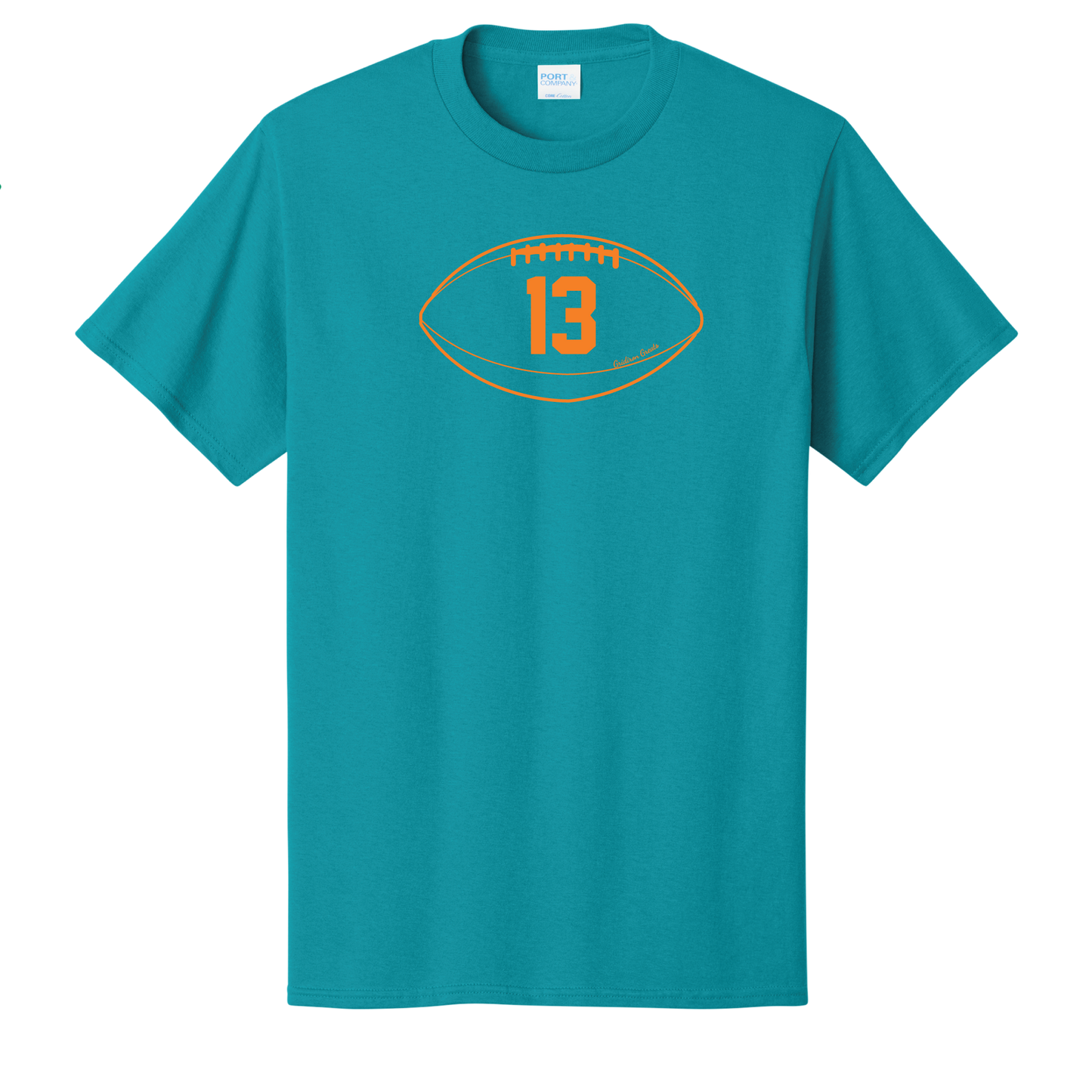 Gridiron Greats T-Shirt, Orange Print - TFC