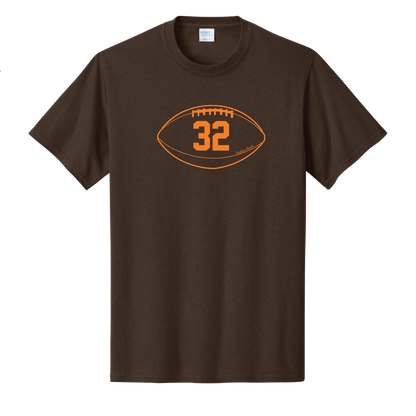 Gridiron Greats T-Shirt, Orange Print - TFC