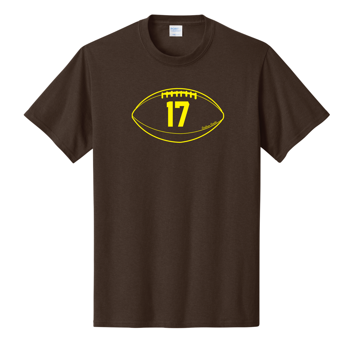 Gridiron Greats T-Shirt, Gold Print - TFC