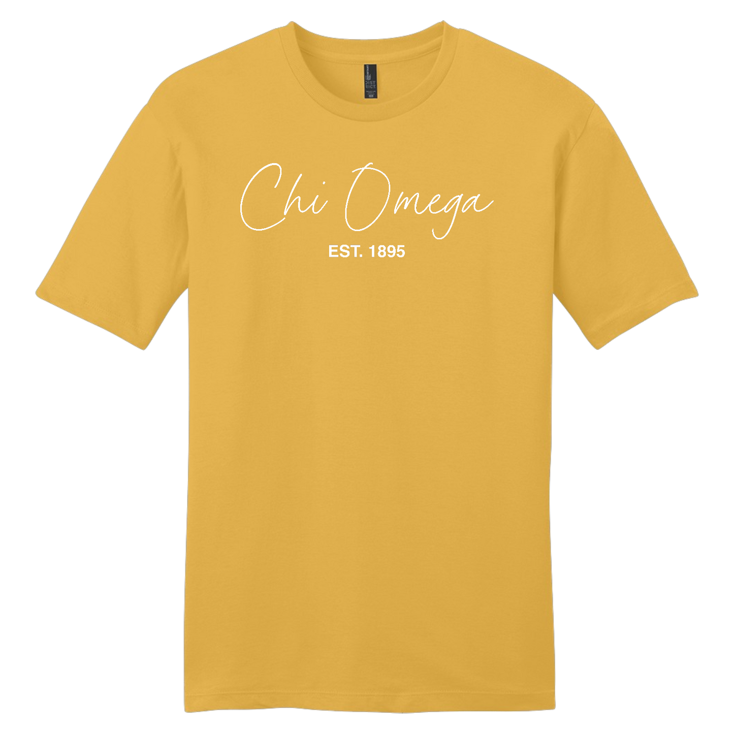 Chi Omega, Script Est. Tee - Sorority