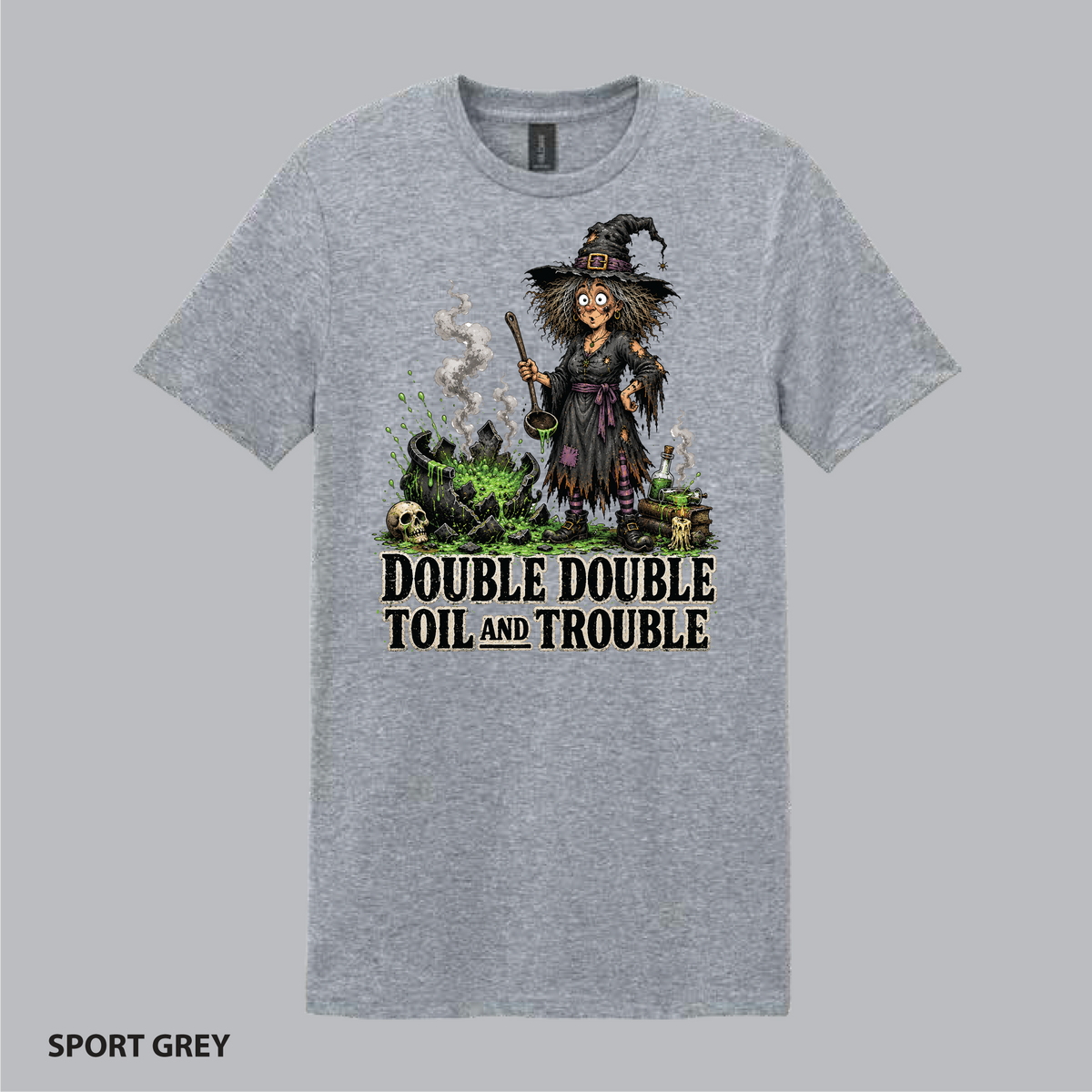 Double, Double, Toil and Trouble Tee