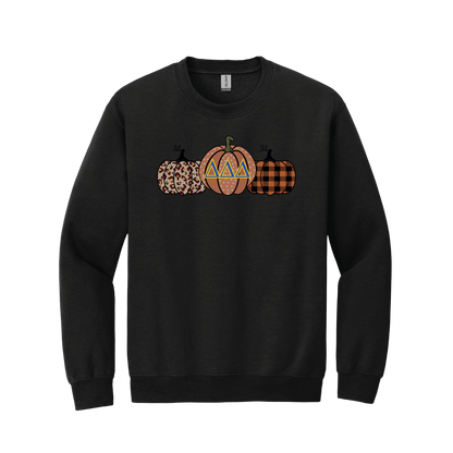 Delta Delta Delta, Pumpkin and Greek Letters - Sorority