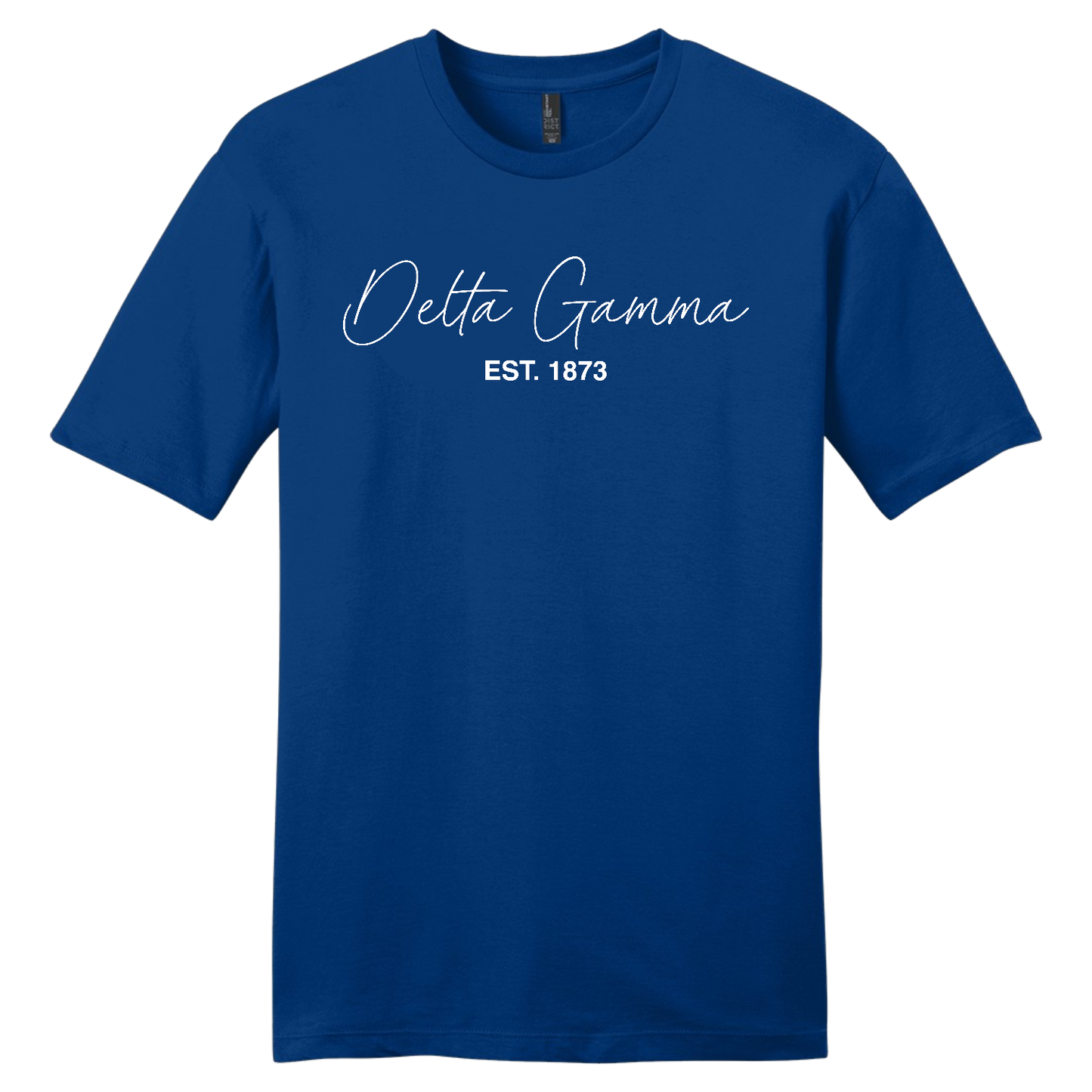 Delta Gamma, Script Est. Tee - Sorority