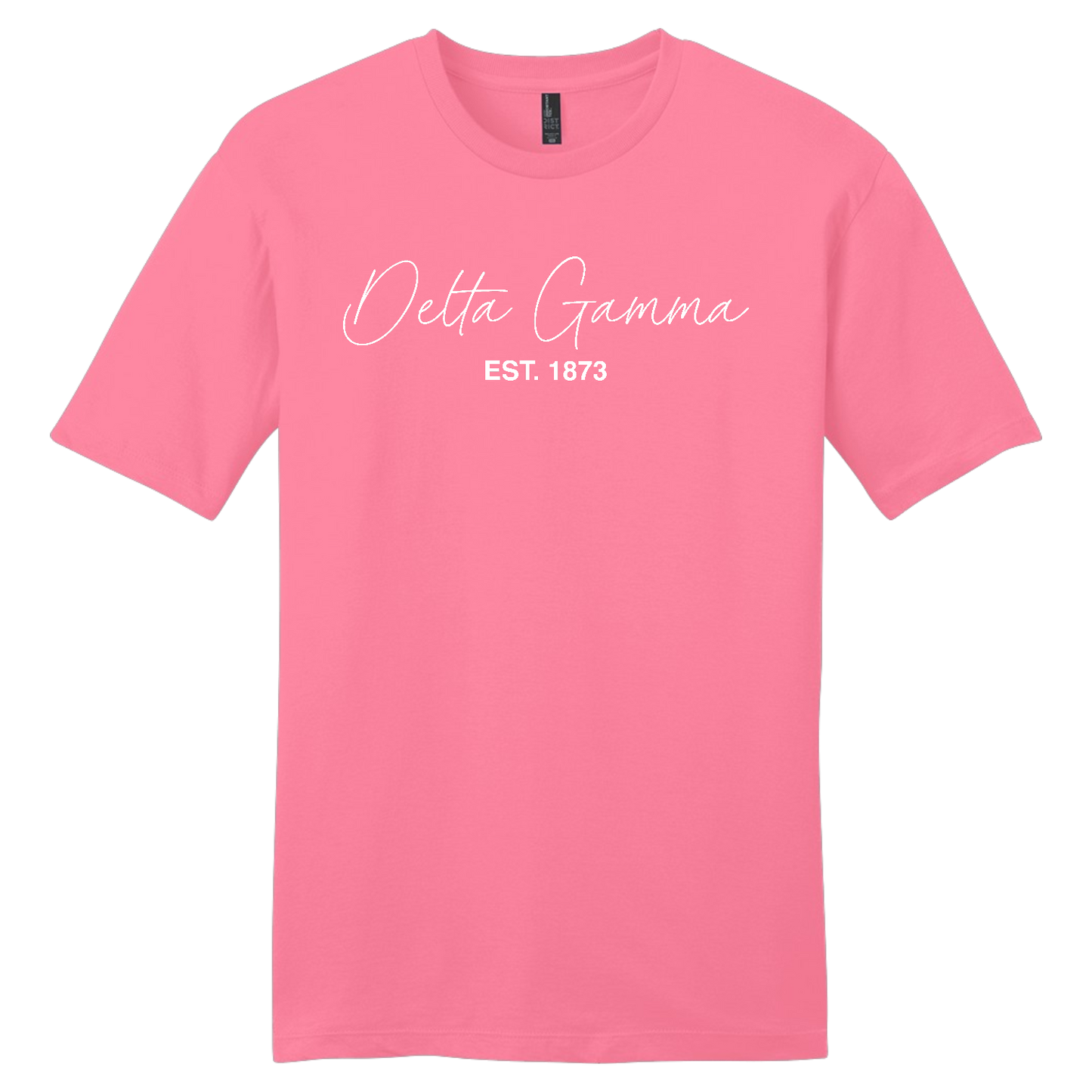 Delta Gamma, Script Est. Tee - Sorority