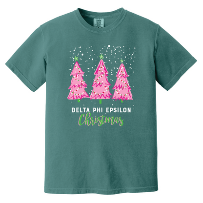Christmas Tree Short Sleeve Tee, Comfort Colors