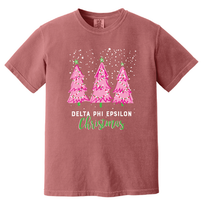 Christmas Tree Short Sleeve Tee, Comfort Colors