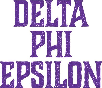 Delta Phi Epsilon, Full Name with Texture - Sorority