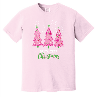Christmas Tree Short Sleeve Tee, Comfort Colors