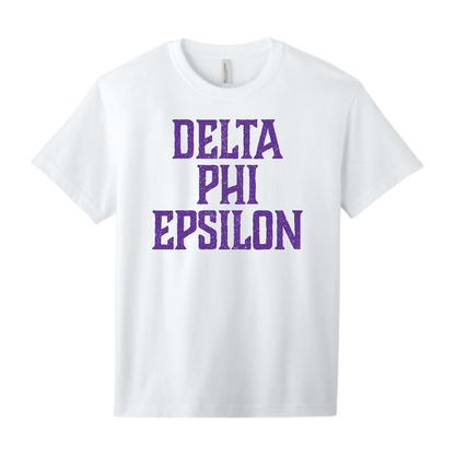Delta Phi Epsilon, Full Name with Texture - Sorority