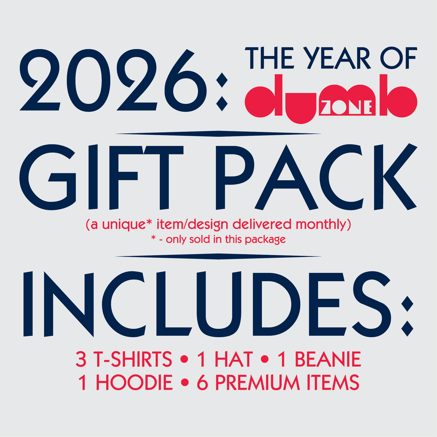 2026 DZ Gift Pack, 1st 100 Orders