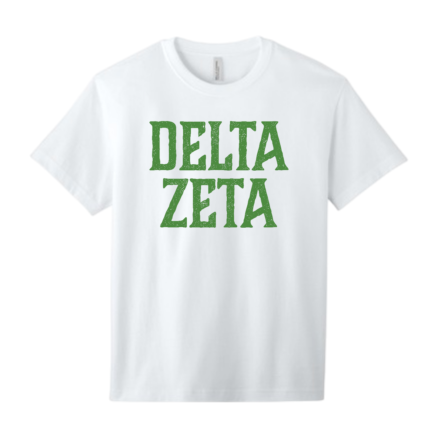 Delta Zeta, Full Name with Texture - Sorority
