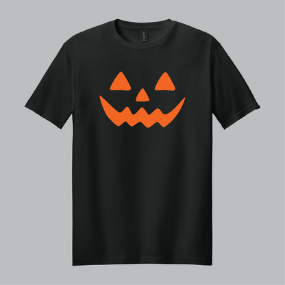 Faces of Halloween Tee - Black