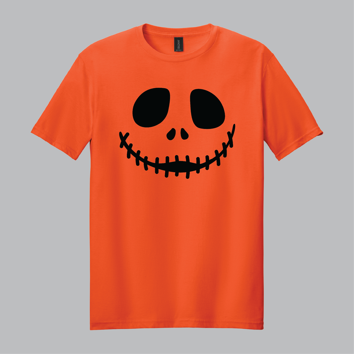 Faces of Halloween Tee - Orange