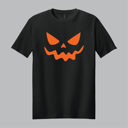 Faces of Halloween Tee - Black