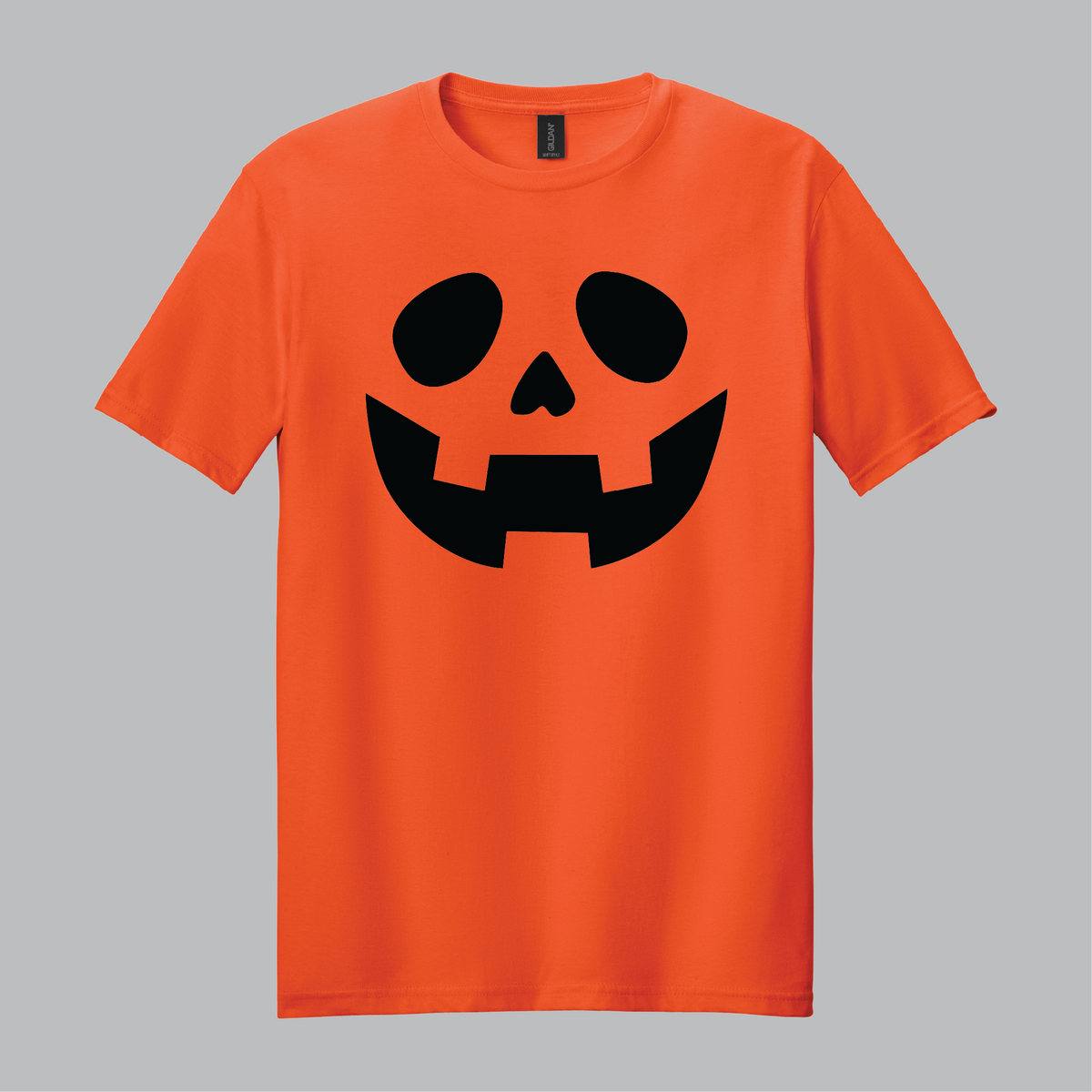 Faces of Halloween Tee - Orange