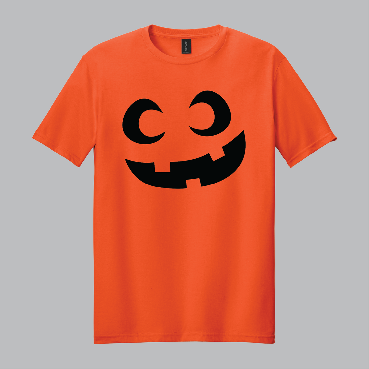 Faces of Halloween Tee - Orange