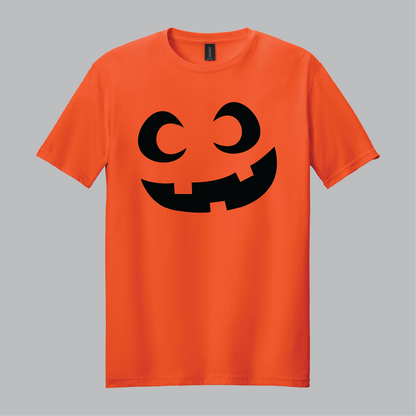 Faces of Halloween Tee - Orange