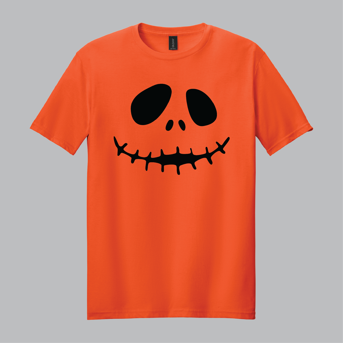 Faces of Halloween Tee - Orange