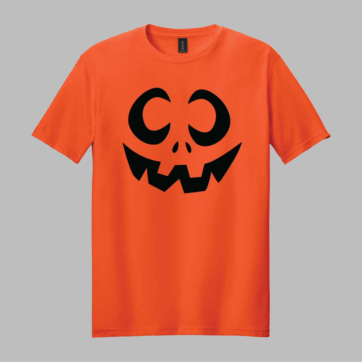 Faces of Halloween Tee - Orange