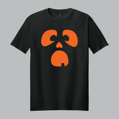 Faces of Halloween Tee - Black