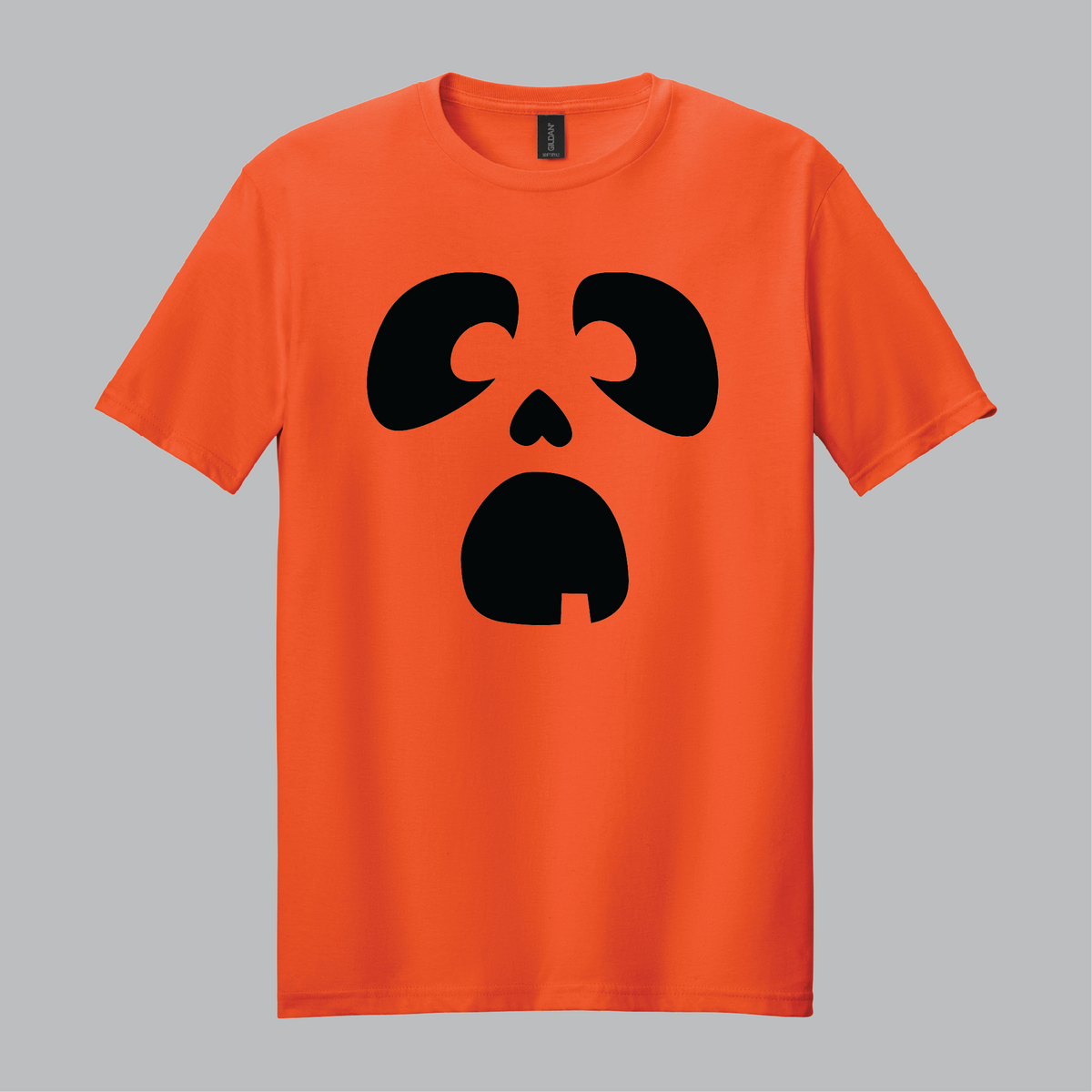 Faces of Halloween Tee - Orange