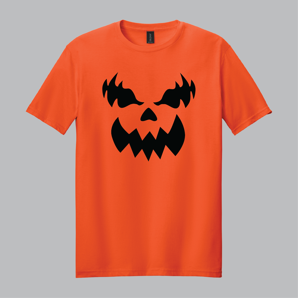 Faces of Halloween Tee - Orange