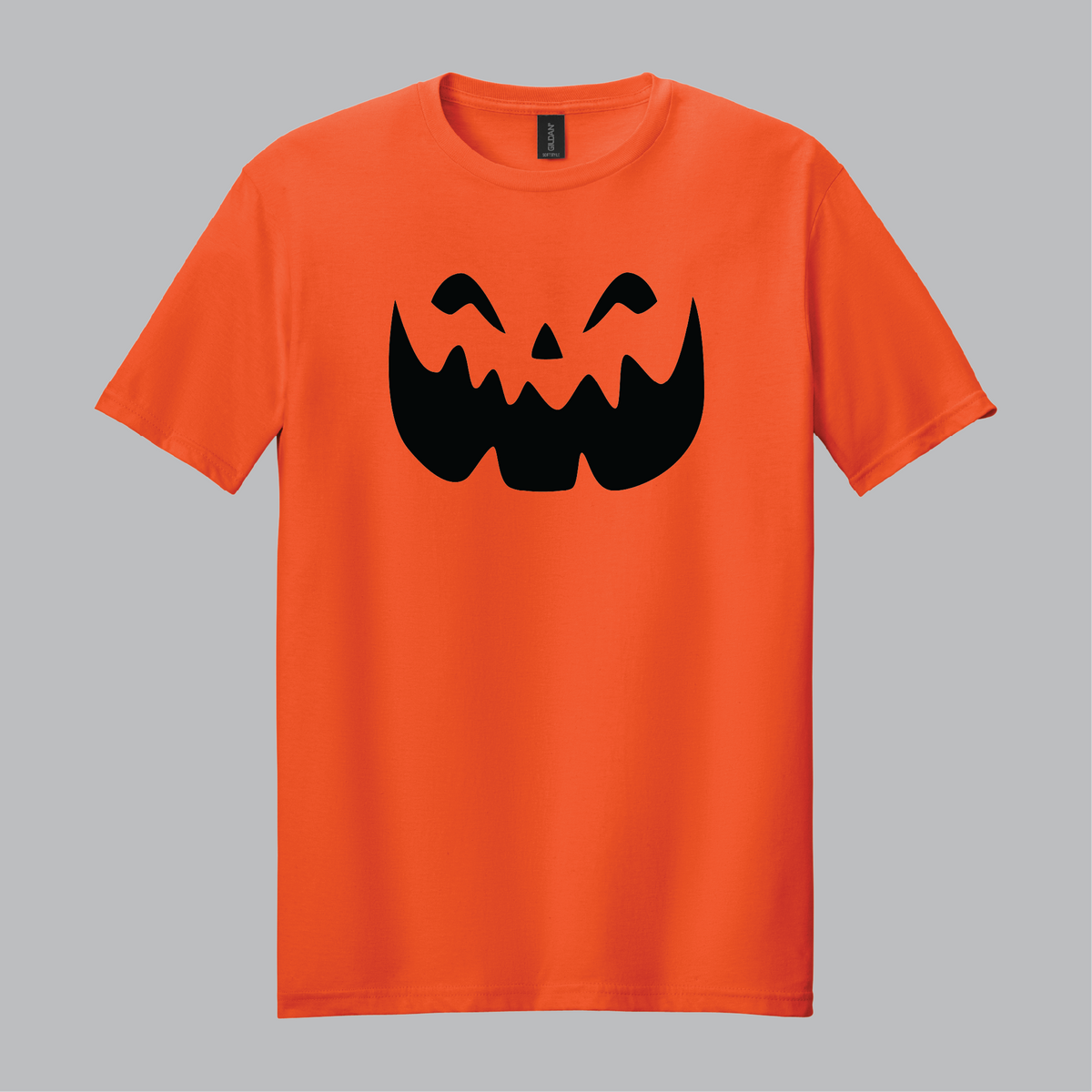 Faces of Halloween Tee - Orange