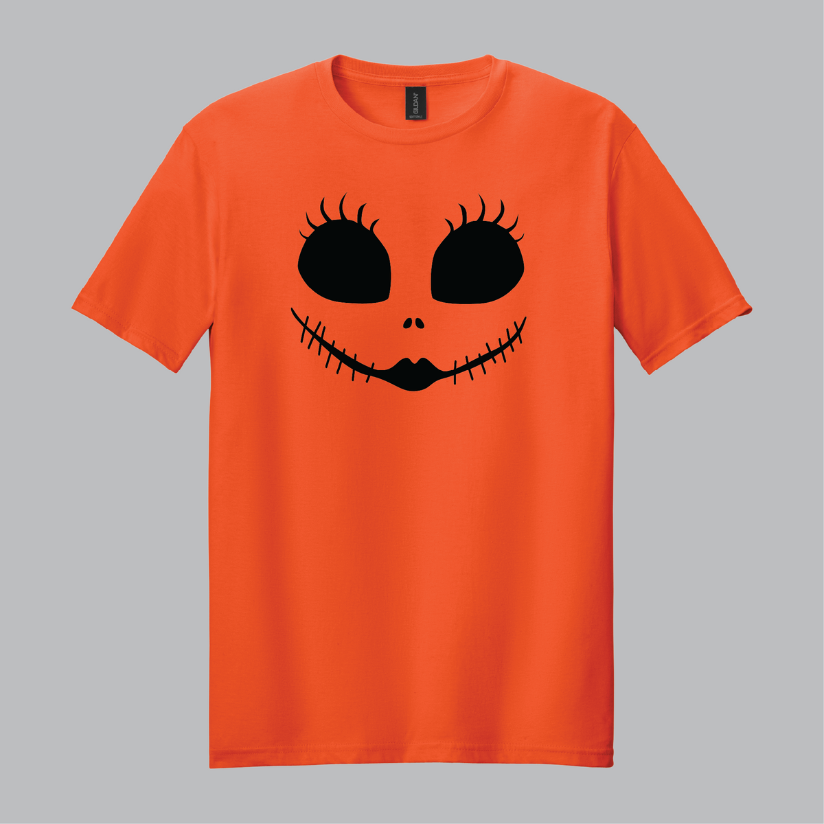 Faces of Halloween Tee - Orange