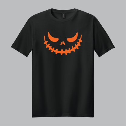 Faces of Halloween Tee - Black