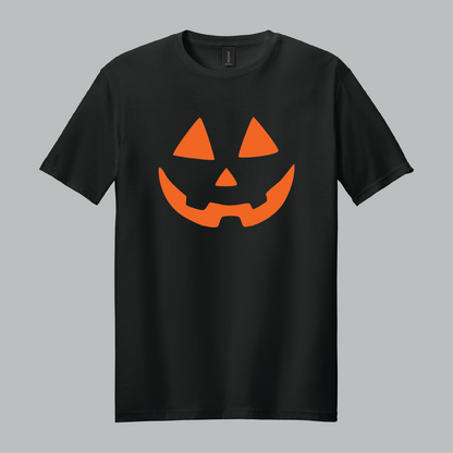 Faces of Halloween Tee - Black