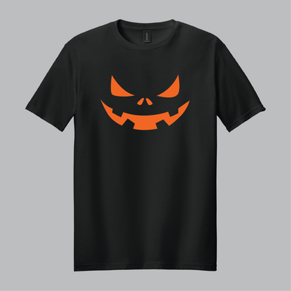 Faces of Halloween Tee - Black