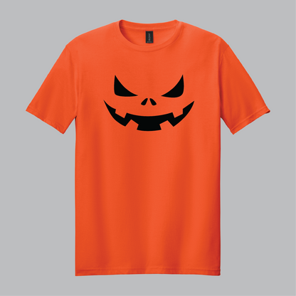 Faces of Halloween Tee - Orange