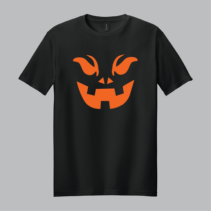 Faces of Halloween Tee - Black
