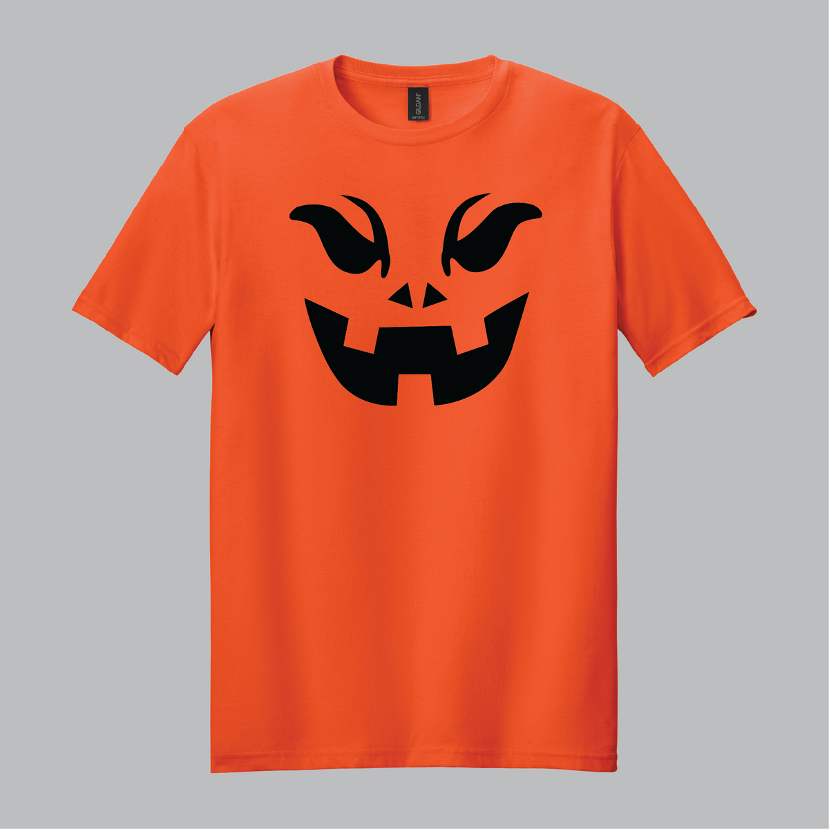 Faces of Halloween Tee - Orange