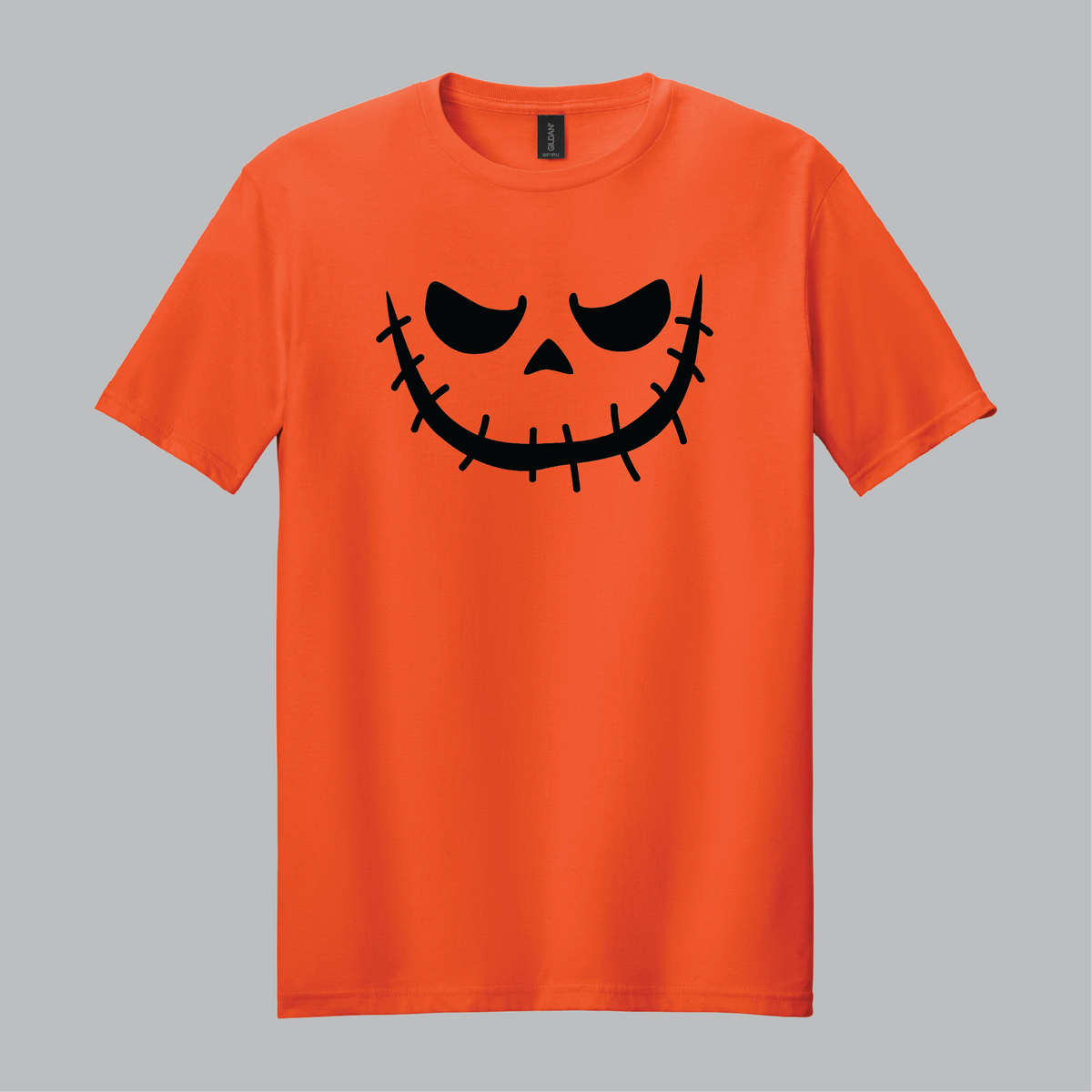 Faces of Halloween Tee - Orange