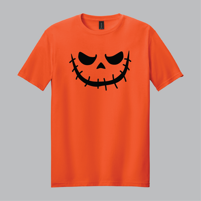 Faces of Halloween Tee - Orange