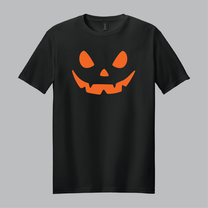 Faces of Halloween Tee - Black