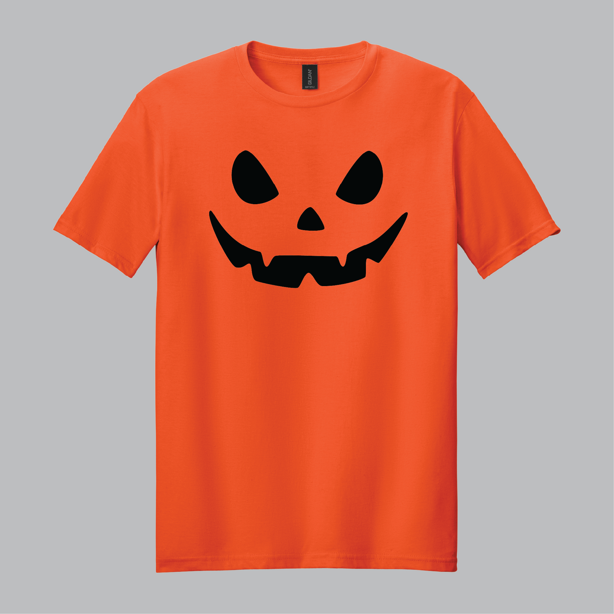 Faces of Halloween Tee - Orange