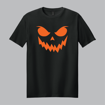 Faces of Halloween Tee - Black