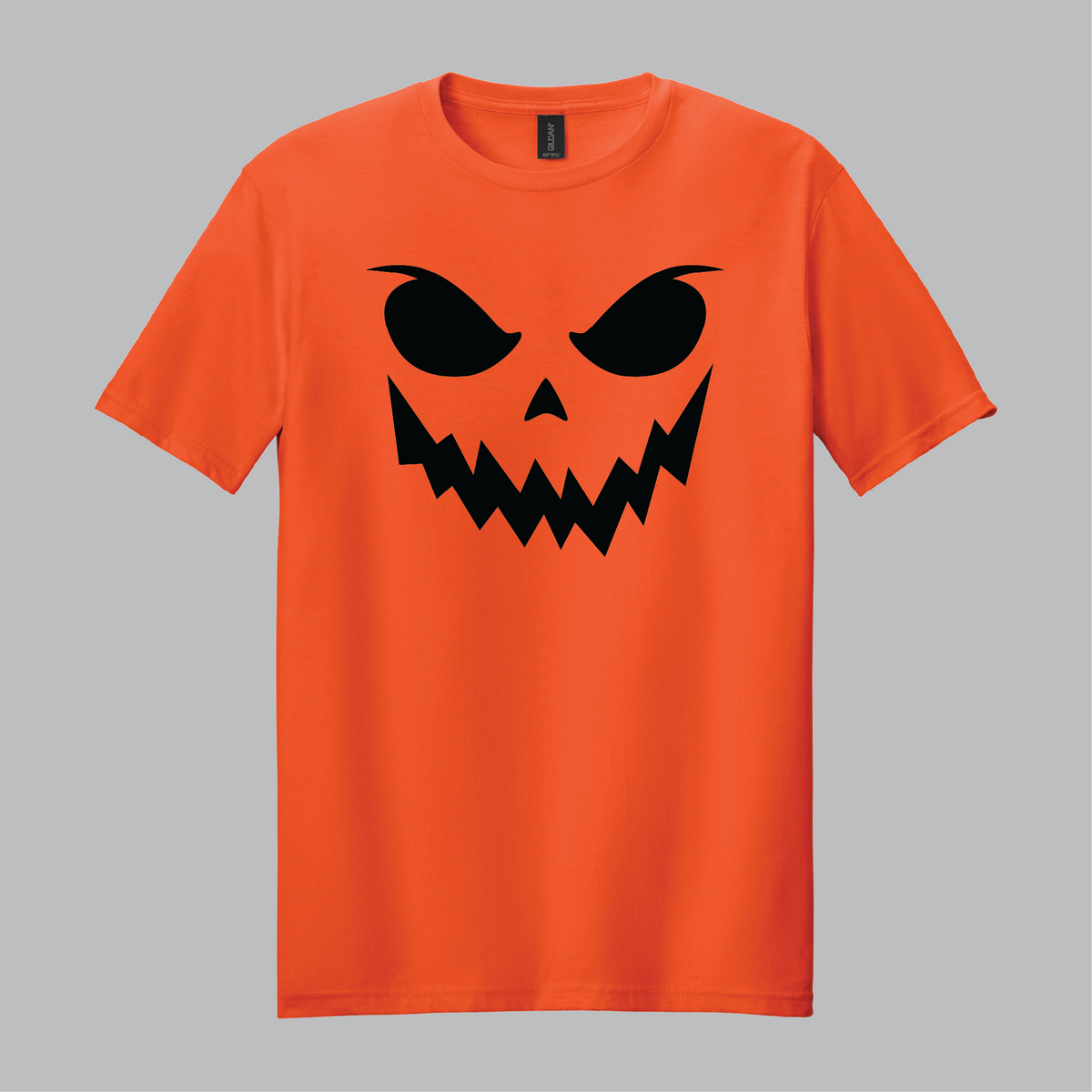 Faces of Halloween Tee - Orange