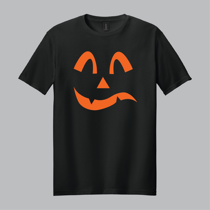 Faces of Halloween Tee - Black