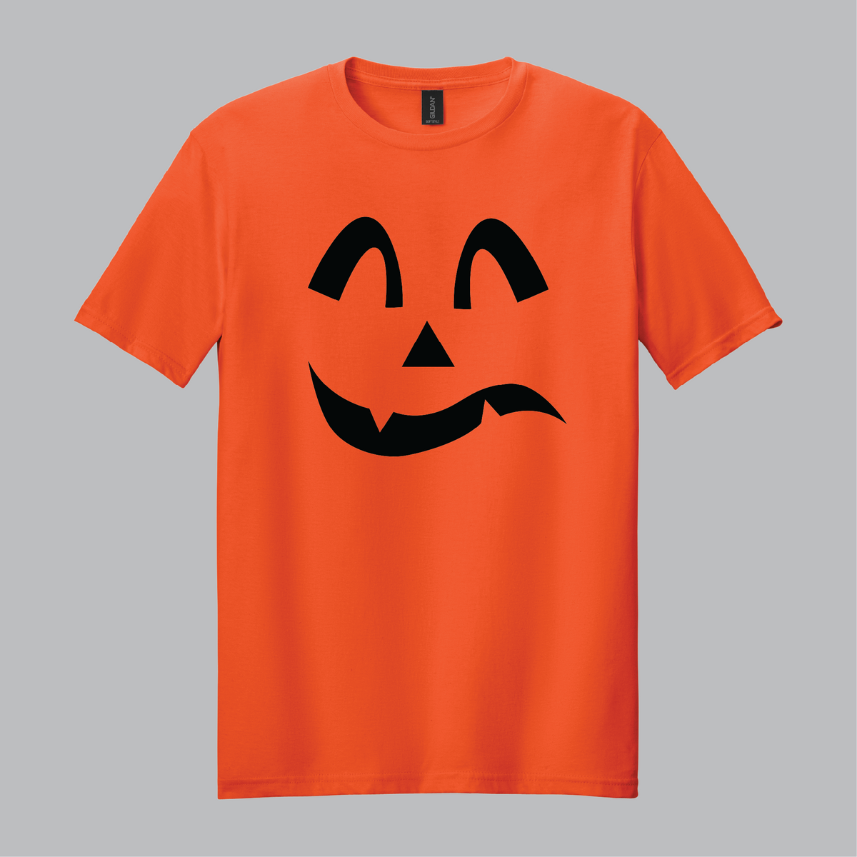 Faces of Halloween Tee - Orange