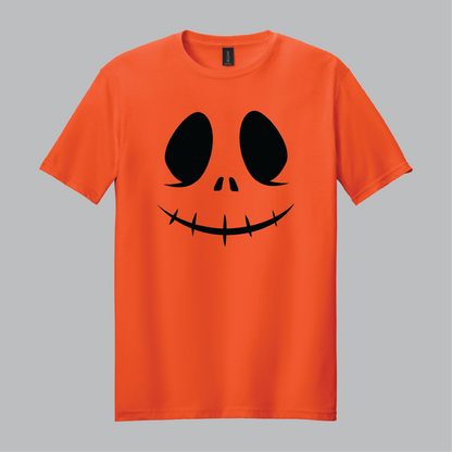 Faces of Halloween Tee - Orange