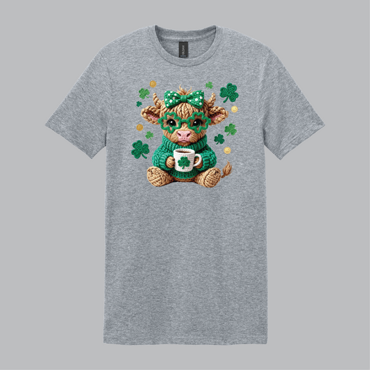 Crocheted Highland Cow