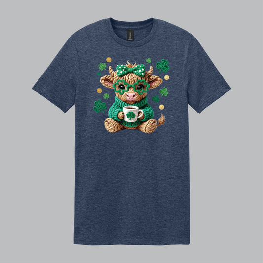 Crocheted Highland Cow