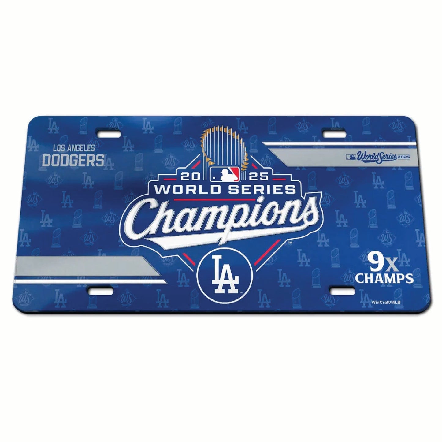 World Series Champions Specialty Acrylic License Plate - TFC