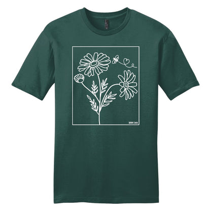 Flower & Bee Tee - Serious Casual