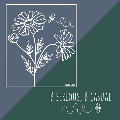 Flower & Bee Tee - Serious Casual