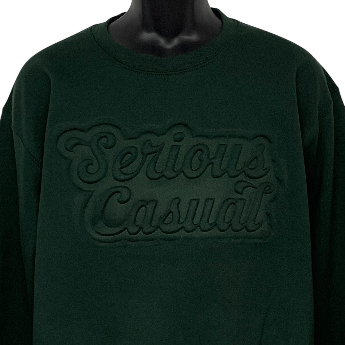 PRE-ORDER Embossed Script - Serious Casual