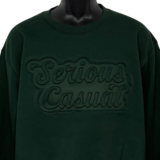 PRE-ORDER Embossed Script - Serious Casual